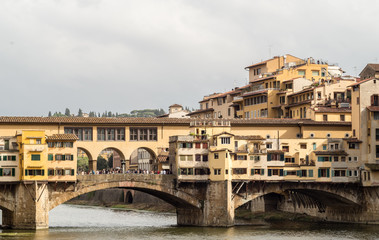 Fototapeta premium Coating bridge. Italy.