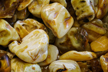 Bernsteinverarbeitung, Bernsteine, Harz 