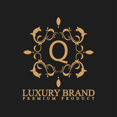 logo luxury Q