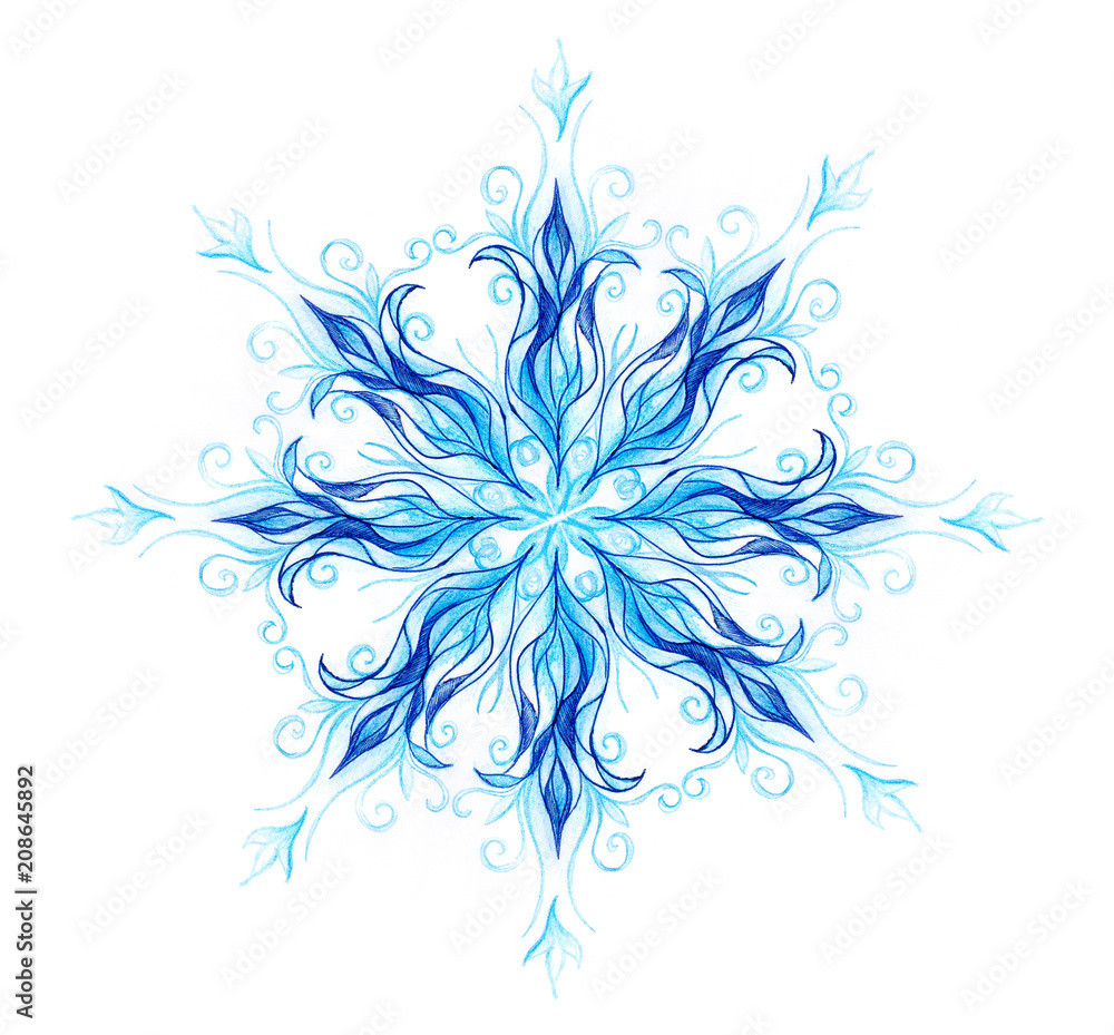 Poster floral ornamental structure with filigrane pattern mandala on abstract background.