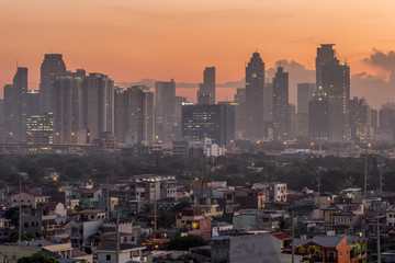 Fototapeta na wymiar Manila Skyline