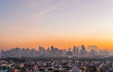 Fototapeta na wymiar Manila Skyline