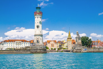 Linda am Bodensee von der Seeseite 