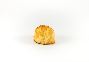 Polvorones typical spansih on white background