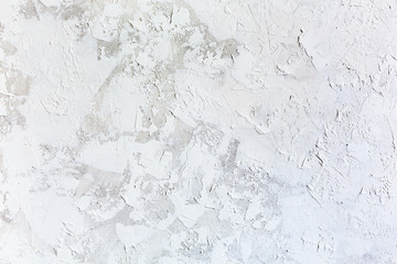 White concrete background.