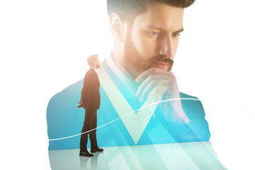 Success and employment concept