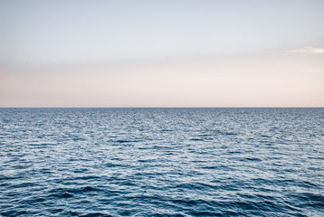 Balearic sea with horizon, empty
