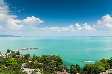 Fototapeta na wymiar Beautiful lake Tihany