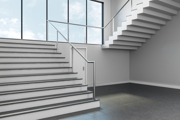 Stairs in modern interior