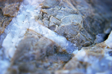 detalle de pared de granito 