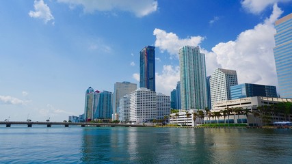 Fototapeta na wymiar Downtown Miami buildings