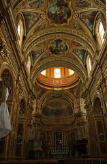 Fototapeta na wymiar Iglesia de Nuestra Señora de la Victoria en Xaghra, Malta