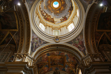 Fototapeta na wymiar Catedral de San Pablo, Ciudad de Mdina, Malta