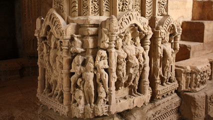 Templo Pequeño Sas-Bahu,  Fuerte Gwalior, India