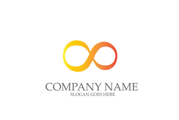 Infinity Minimalistic Vector Logo