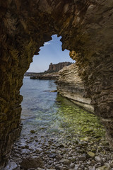 Fototapeta na wymiar La baia di Macari in provincia di Trapani, Sicilia 