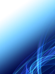 Abstract fire on color gradient background