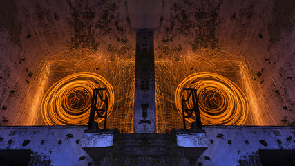 Spiral Sparks © Krzysztof