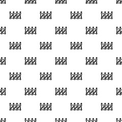 Fence wood icon. Simple illustration of fence wood vector icon for web