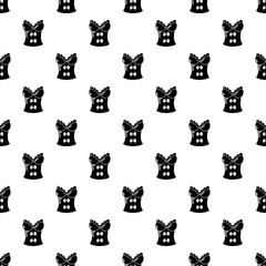 Brassiere shop icon. Simple illustration of brassiere shop vector icon for web