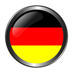 Button Deutschland Flagge