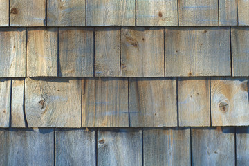 rustic wood cedar shingle architecture background pattern