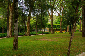 Cerco garden in Mafra in Portugal