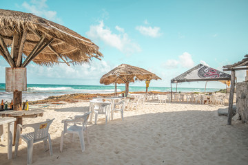 Cancun Mexico Beach Restaurant and Bar