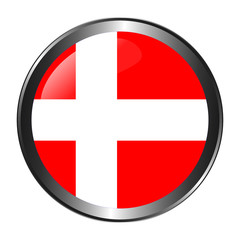 Button Dänemark Flagge 