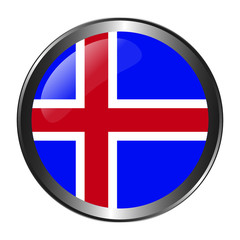 Obraz premium Button Island Flagge