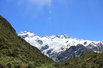 Fototapeta na wymiar Mount Cook National Park, New Zealand