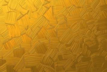 Beautiful Gold Brush Stroke Painting Texture Background
