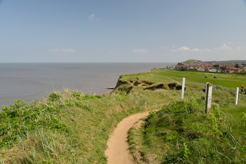 Norfolk coast path near Sheringham