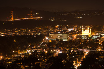 San Francisco from the Twin Towers
