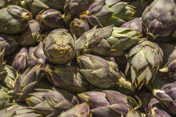 Obraz premium Fresh artichokes