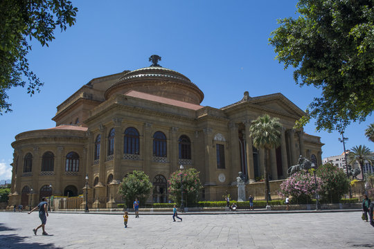 Theater Massimo in Palermo, Italy