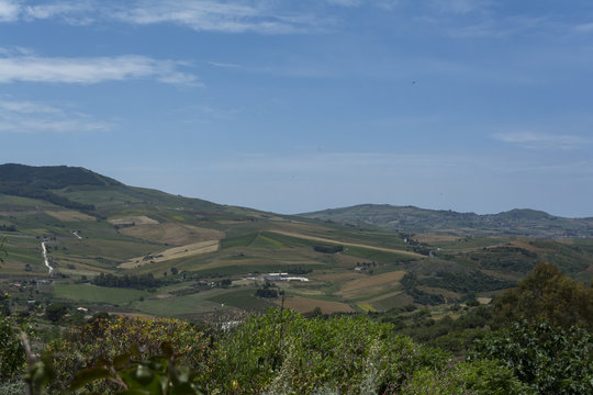 Sicily landscape views