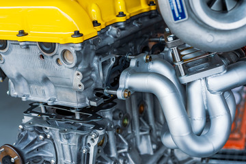 Fototapeta premium Internal combustion engine automotive