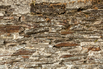 Sandstone bricks seamless of sidewalk texture background.