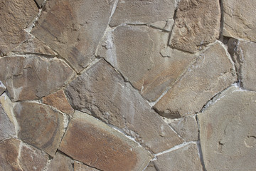 Pattern of stone wall 
