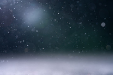 Obraz premium backlit real dust particles with lens flare