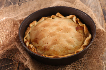 meat pie or tourte