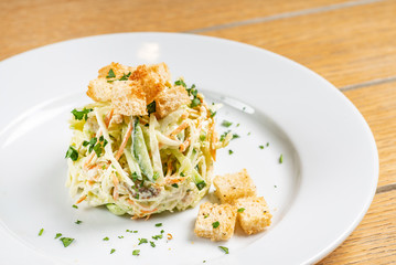 salad with croutons