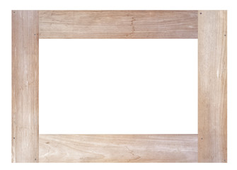 cadre vissé en bois