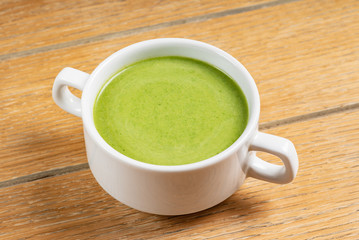 pea cream soup