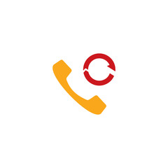 Call Back Logo Icon Design