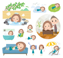 Bob hair green dress women_pop music