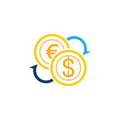 Money Exchange Logo Icon Design