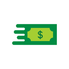 Delivery Money Logo Icon Design