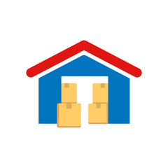 Warehouse Logo Icon Design